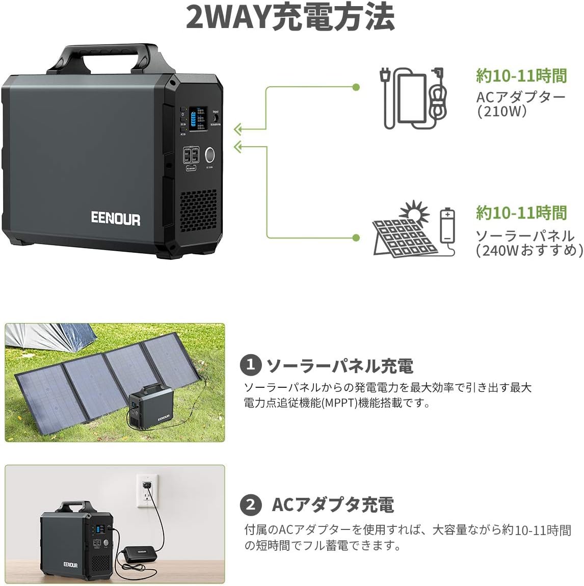 EENOUR_ポータブル電源 EB180_商品説明画像_08